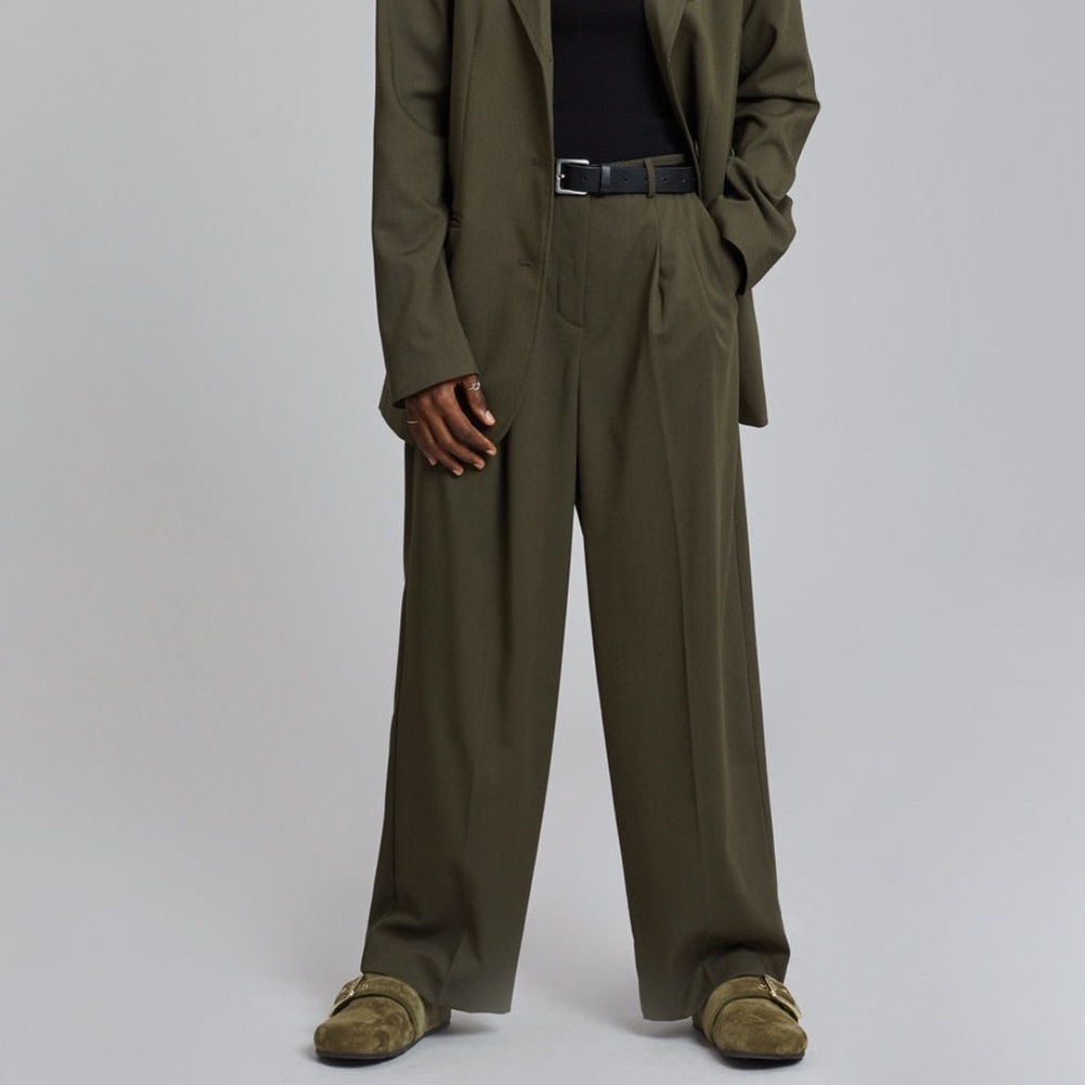Frankie Shop - Pia Suit Pants - Olive